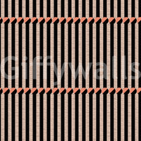 Contemporary home office decor with the Retro Lines Wallpaper.