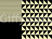 Minimalist wallpaper for walls using the Dynamic Duo Shapes Wall Mural.