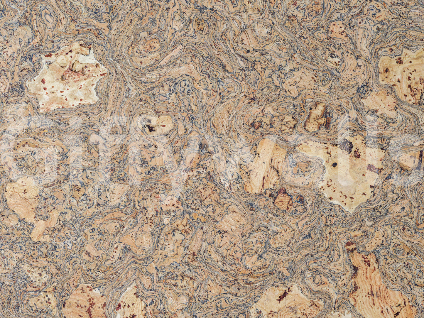 Sophisticated style Rustic Natural Cork Pattern Wall Mural decor