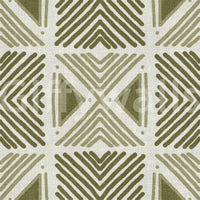 Naturally inspired Tribal Herbs Motif Wallpaper for interiors