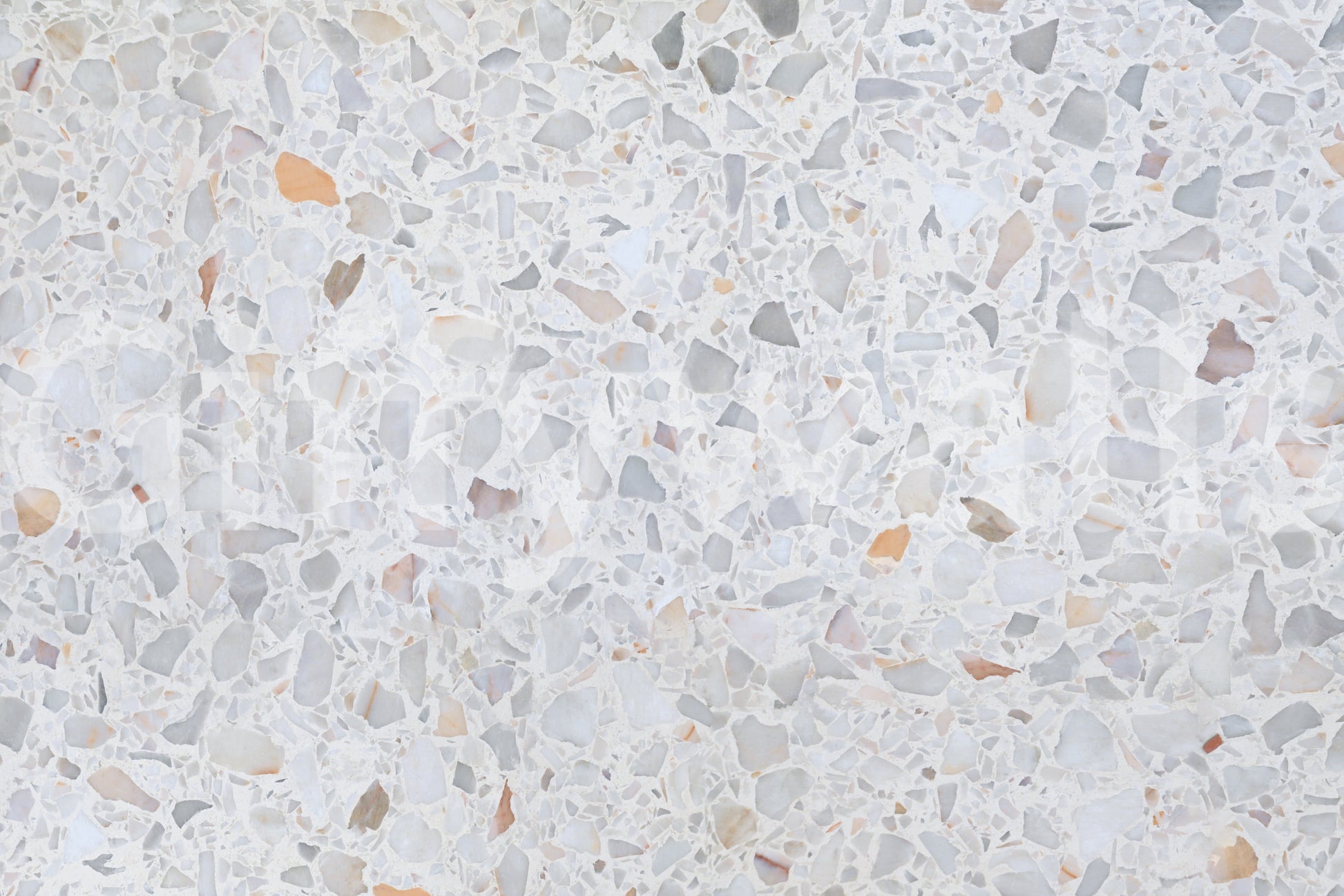 White Natural Marble inspired wallpaper, delicate speckled stone look.