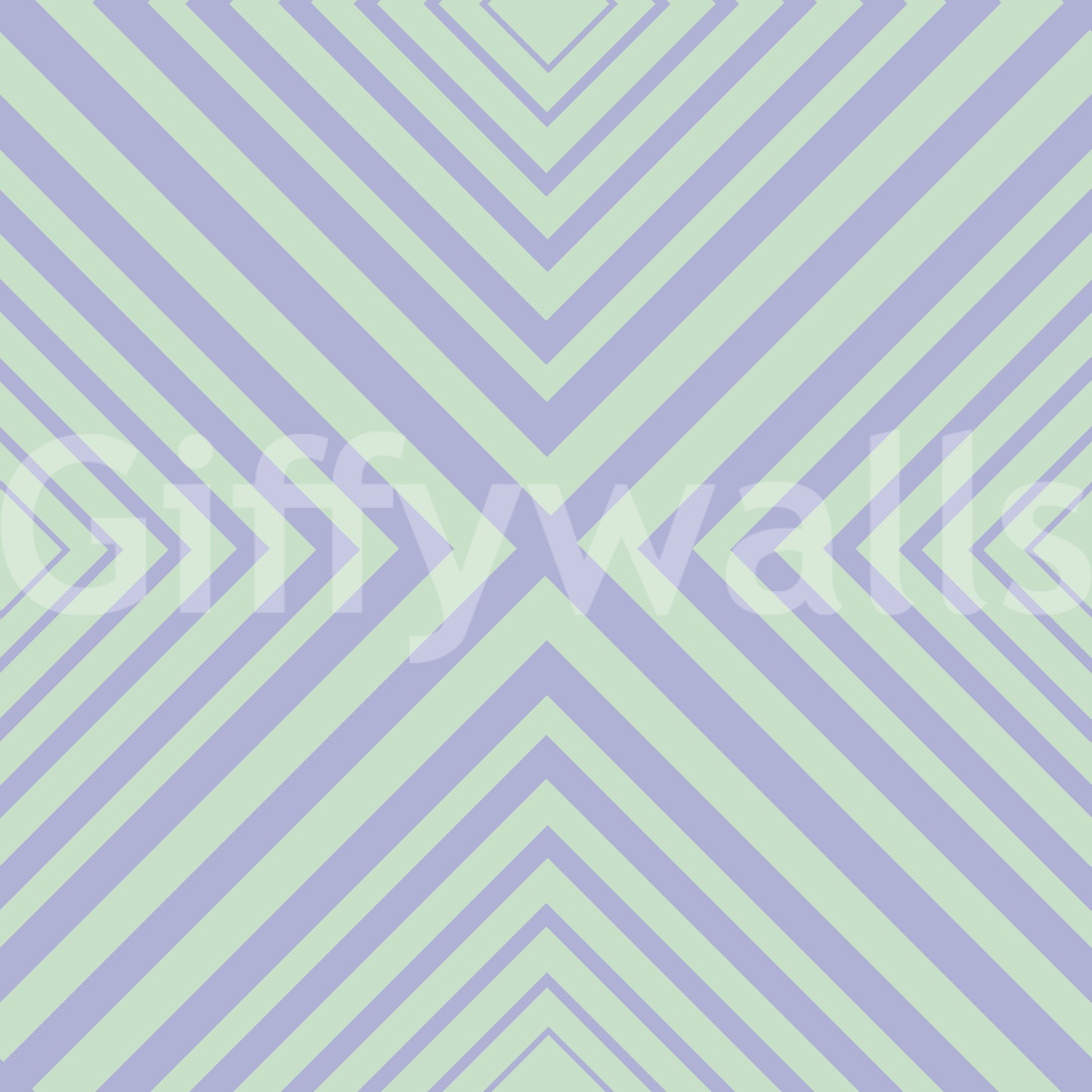 Pastel Dreams distinctive repeating wallpaper using chevron stripes.