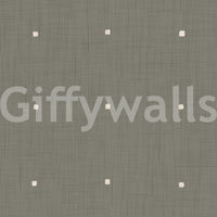 Fabric look Soft Texture Squares Taupe wallpaper for walls.