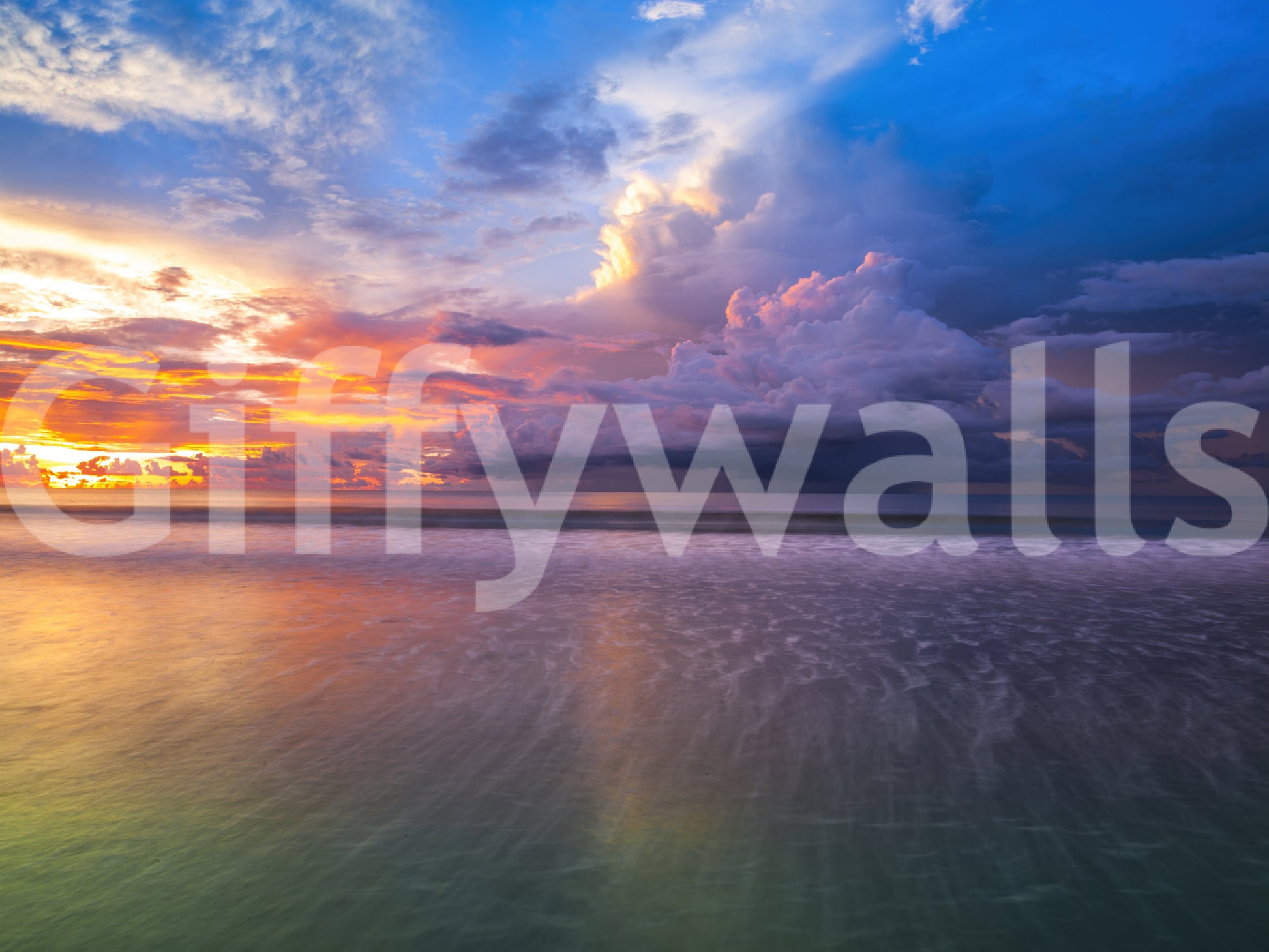 Artistic Malaysia Storm Clouds photography, a breathtaking and immersive wall mural.