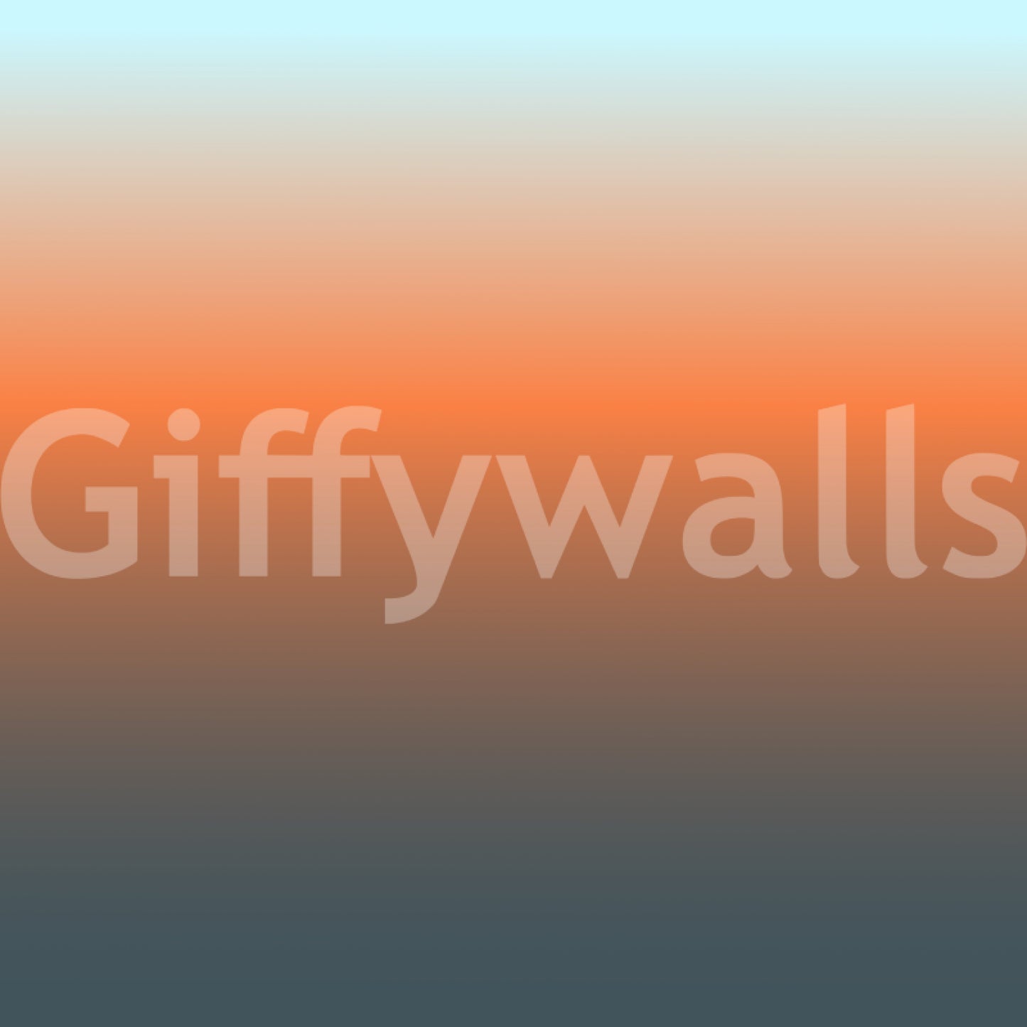 Dusk Horizon Wall Mural