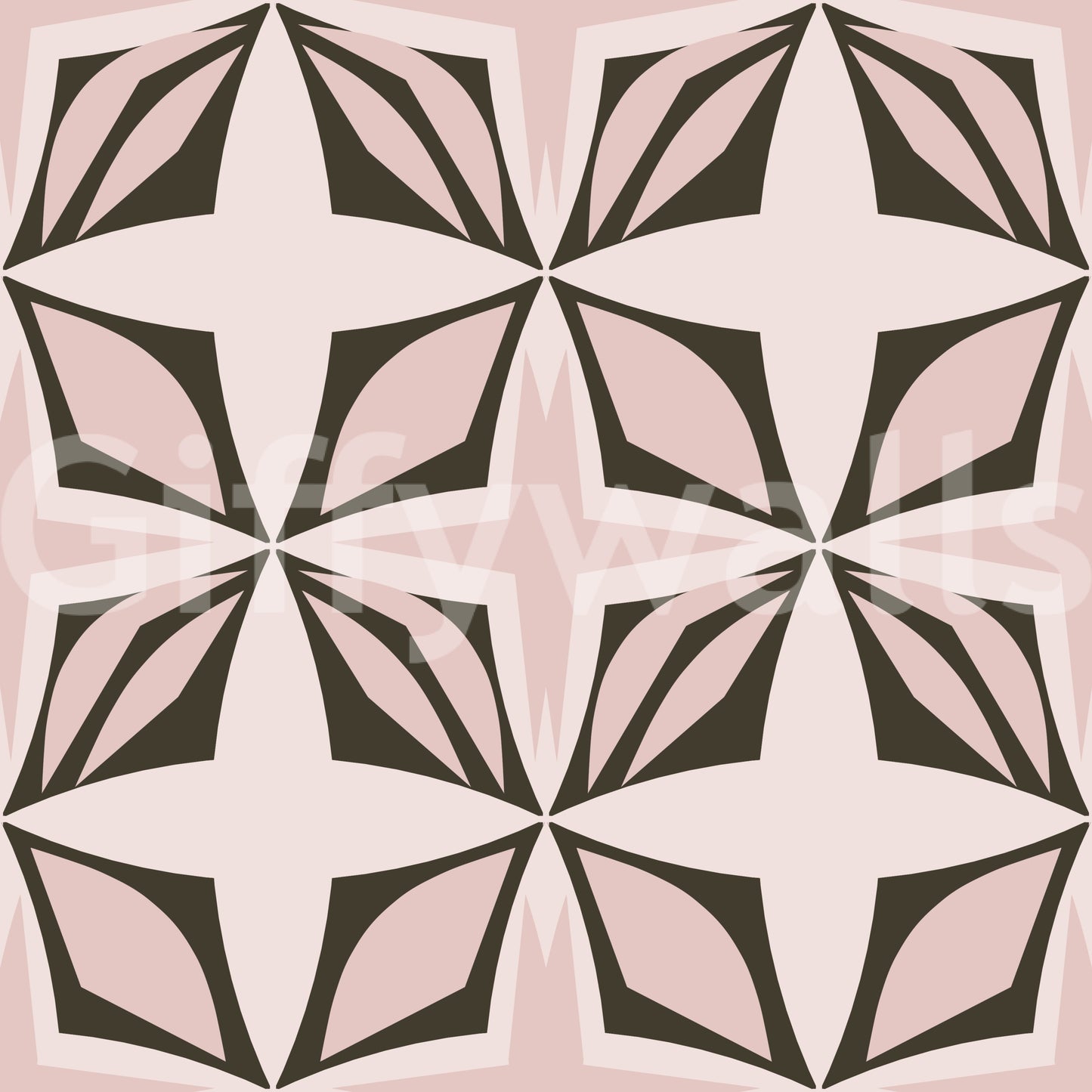 Dusty Rose Design Wallpaper⁠