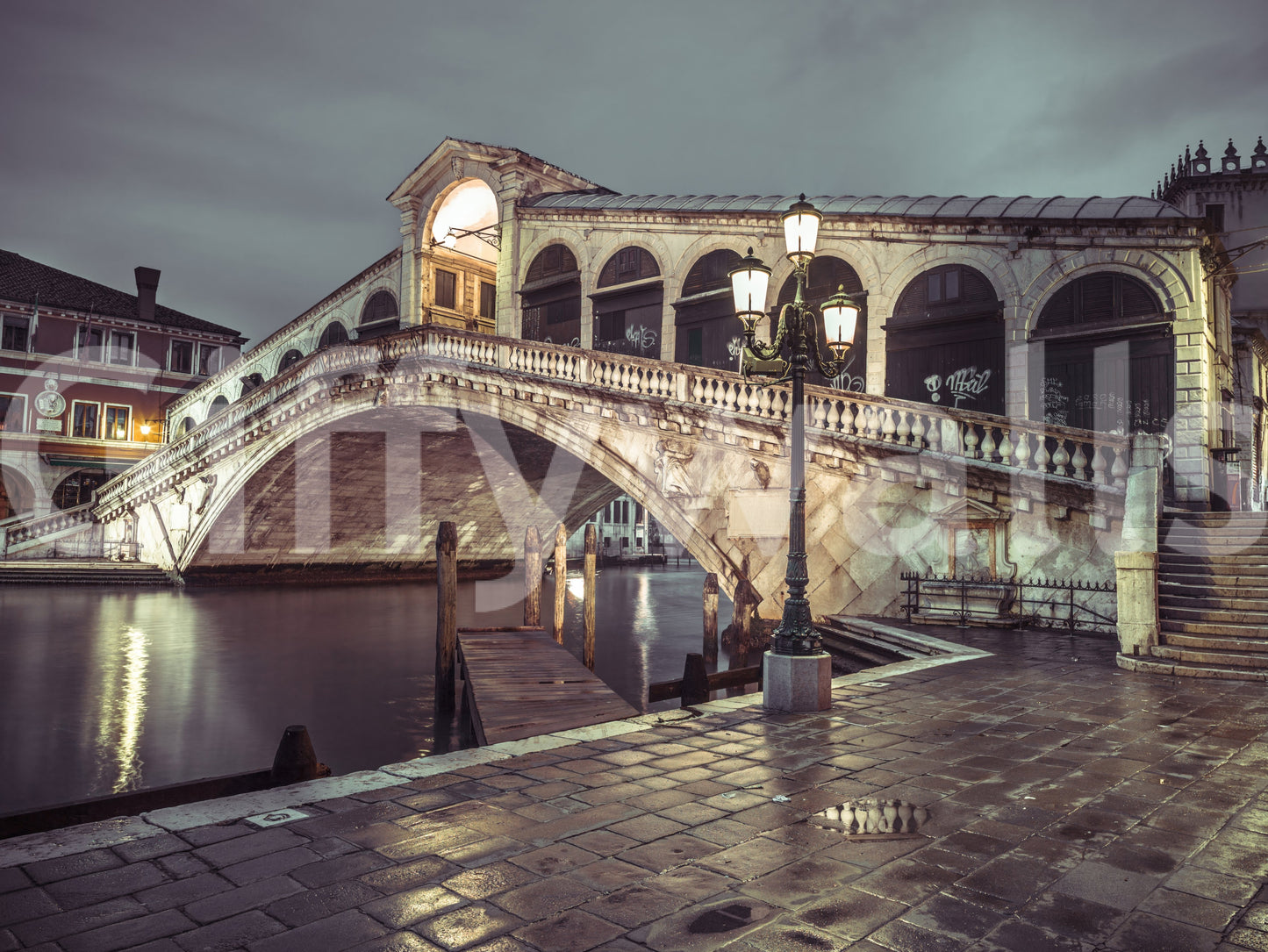 Rialto Bridge Wall Mural