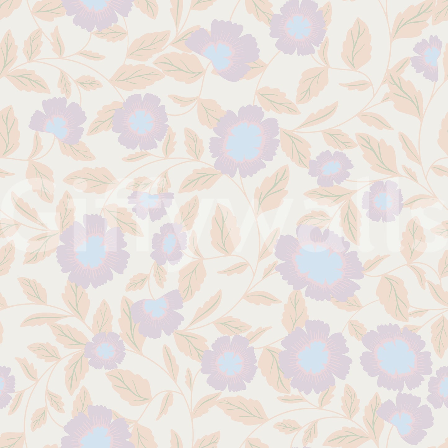 Pale Petals  Wallpaper⁠