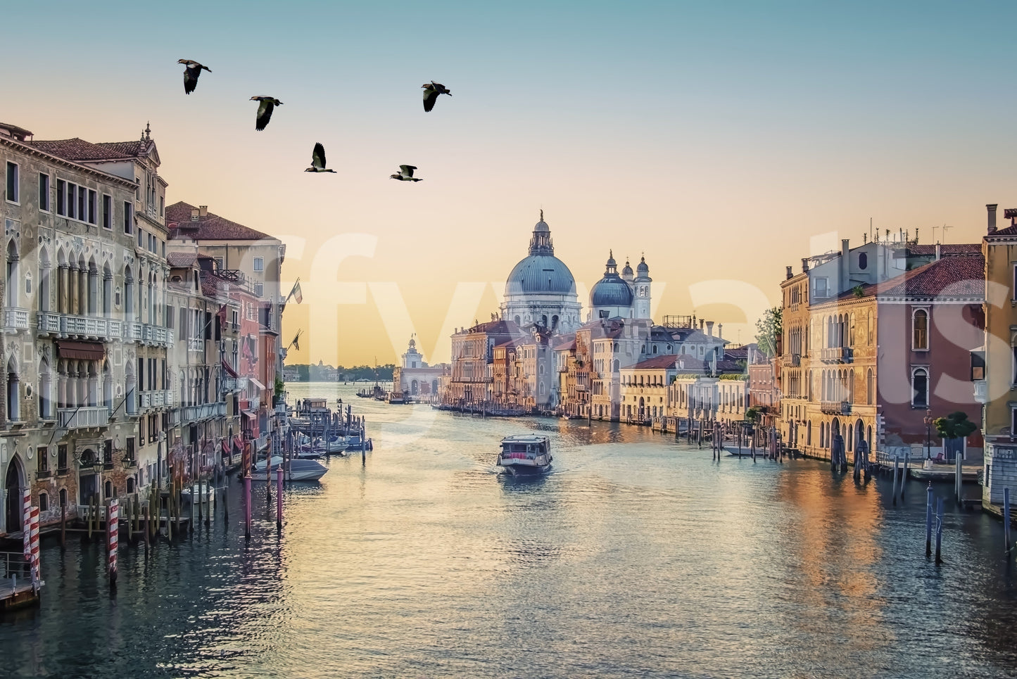 Venetian Canal Dream Wall Mural