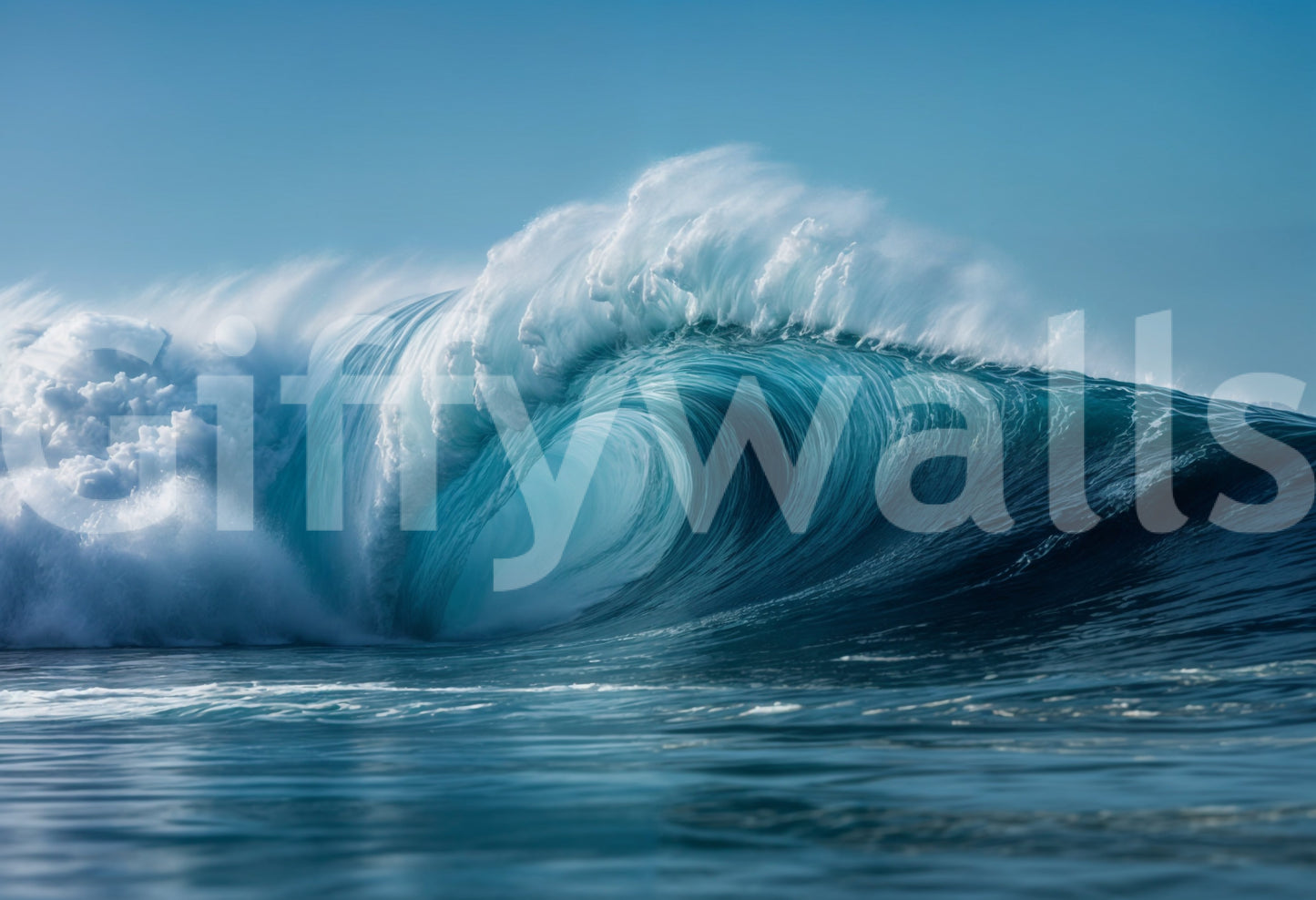Crashing Tide Wall Mural