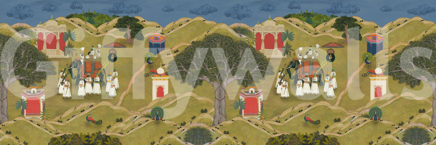 Aravali Tales Wall Mural