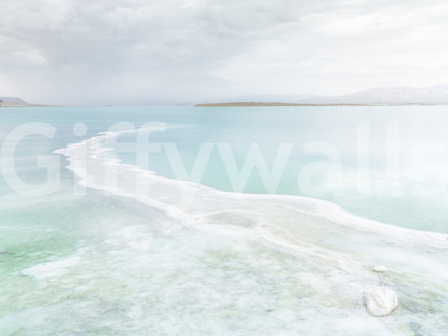 Aqua Calm Wall Mural