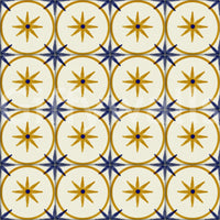 Sophisticated golden tone pattern wallpaper wall mural.