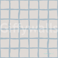 The pattern repeats in a calm, hand-styled rhythm across olive green coastal wallpaper., GD9912