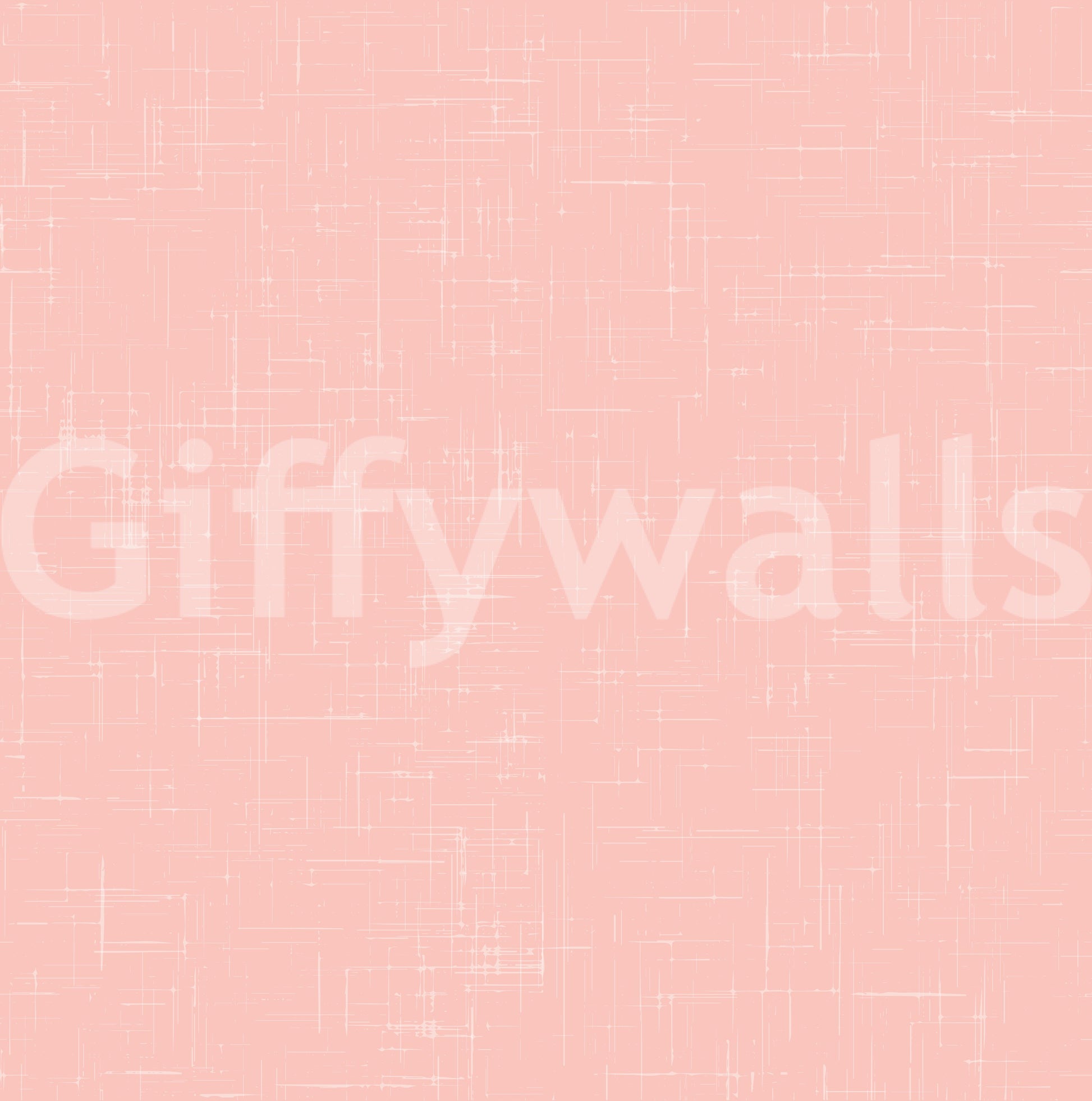 Tactile fabric motifs are featured across the blush pink linen wallpaper., GD9946