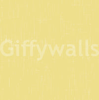 Macro shot revealing the intricate weave of the yellow linen wallpaper., GD9948