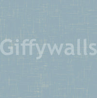 Detailed view of the woven fabric effect on a mid century wallpaper.