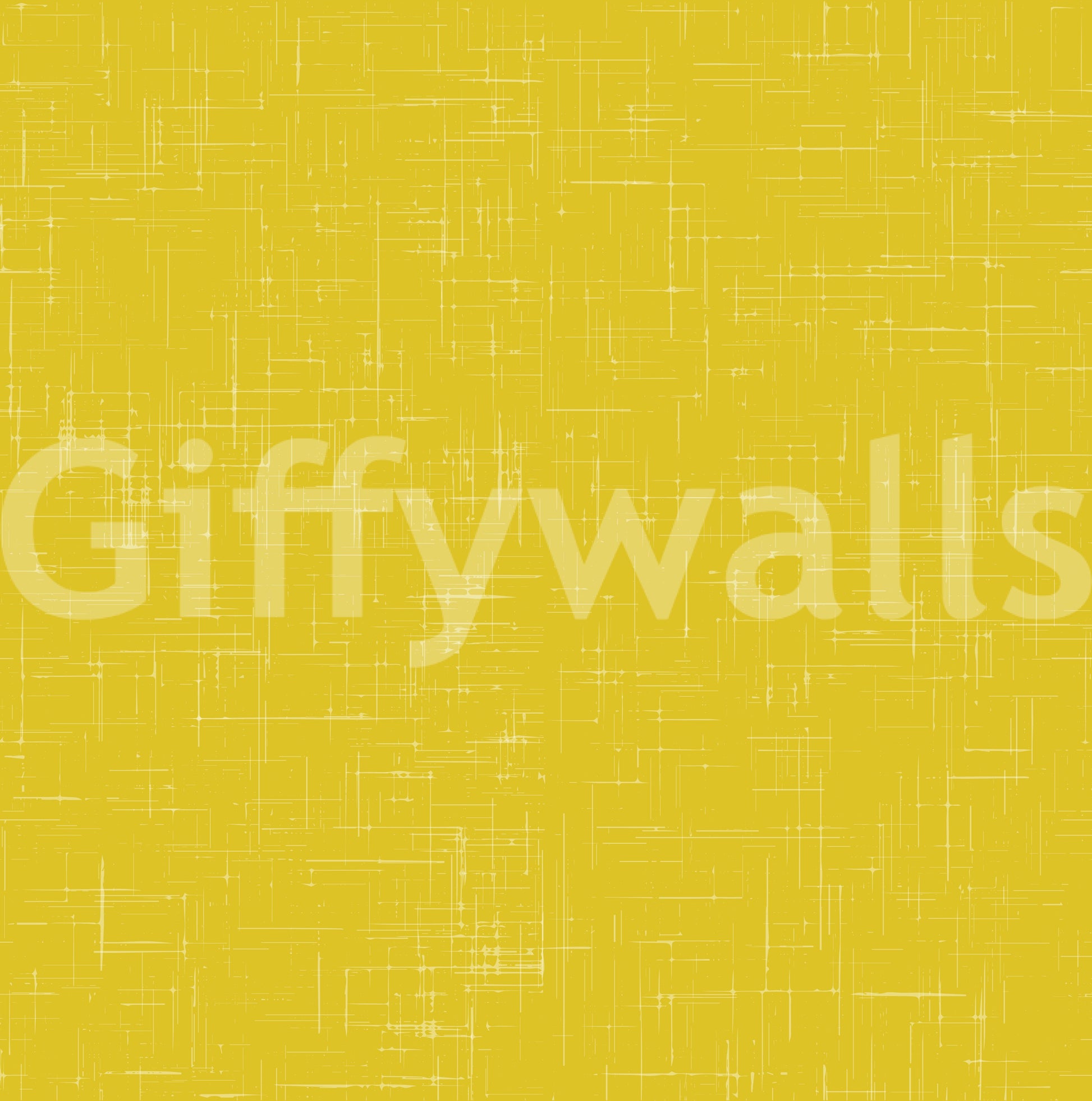 Tactile textile appearance of this Mustard Linen Texture Modern Wallpaper.