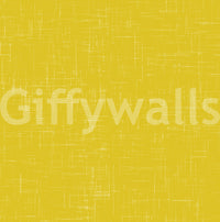 Tactile textile appearance of this Mustard Linen Texture Modern Wallpaper.