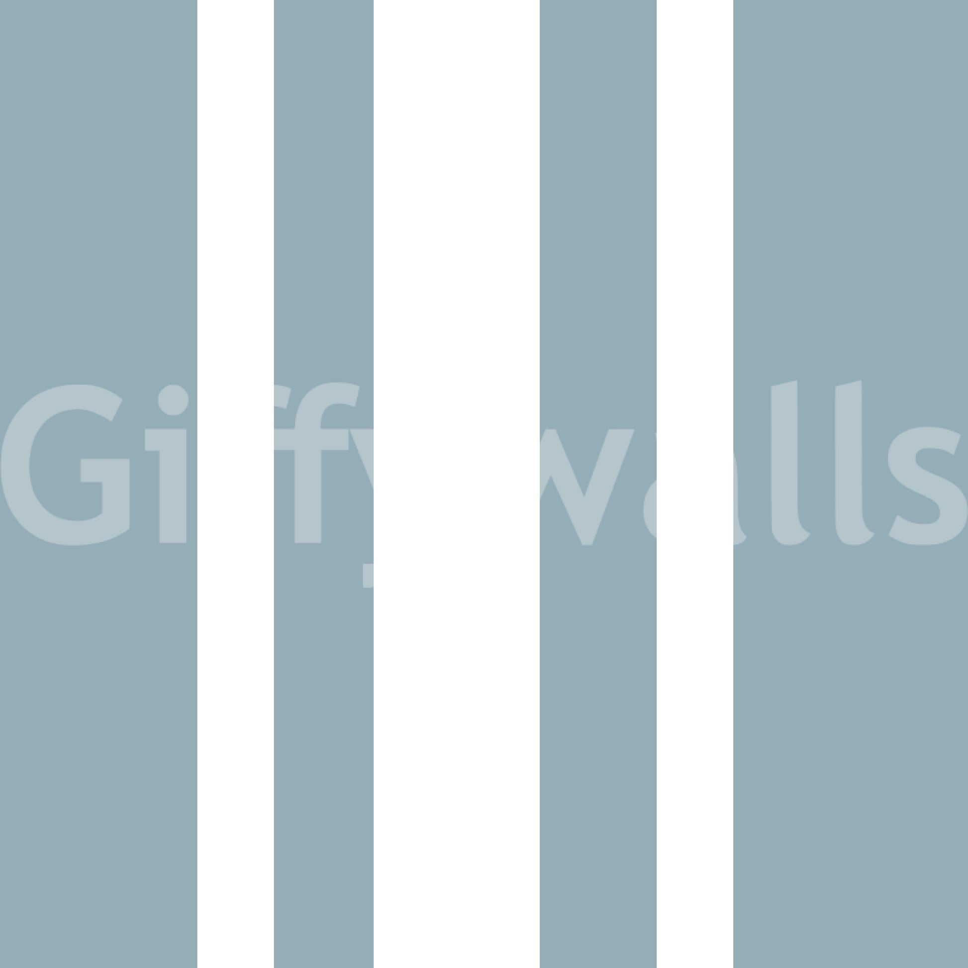 Close up of blue grey ticking stripe wallpaper texture., GD9956