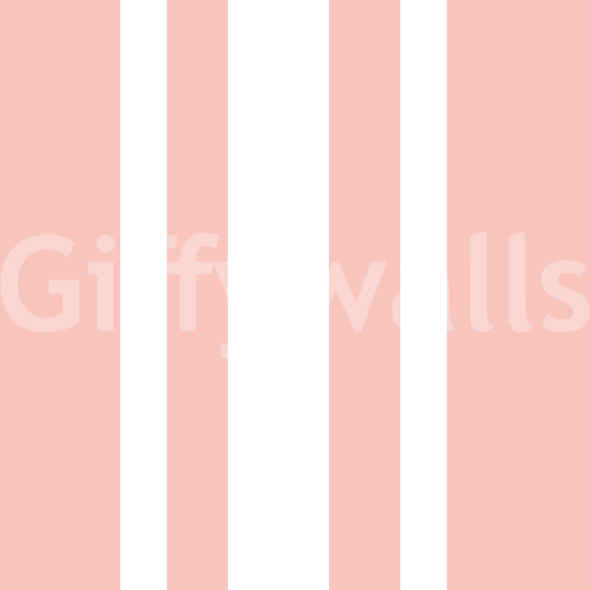 Close up details of the blush pink ticking stripe wallpaper pattern., GD9958