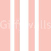 Close up details of the blush pink ticking stripe wallpaper pattern., GD9958