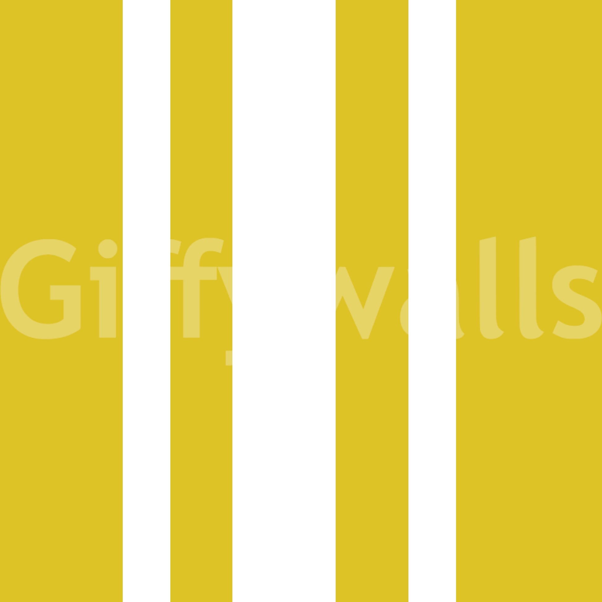 Flat view presentation of the classic farmhouse ticking stripe wallpaper., GD9960