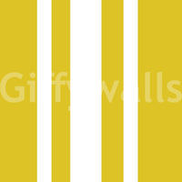 Flat view presentation of the classic farmhouse ticking stripe wallpaper., GD9960
