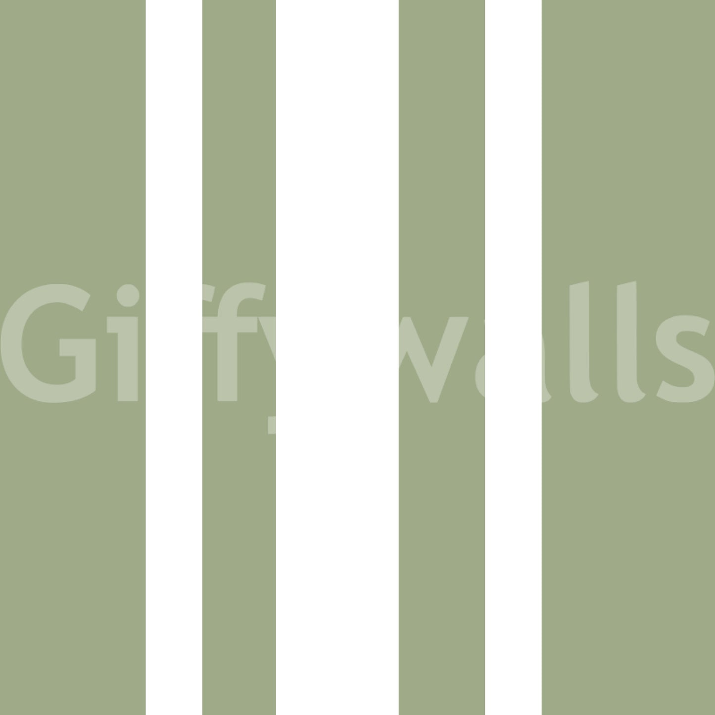 Close-up of sage green and white farmhouse wallpaper., GD9963