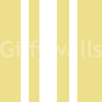 Close-up of white and yellow farmhouse wallpaper pattern., GD9964