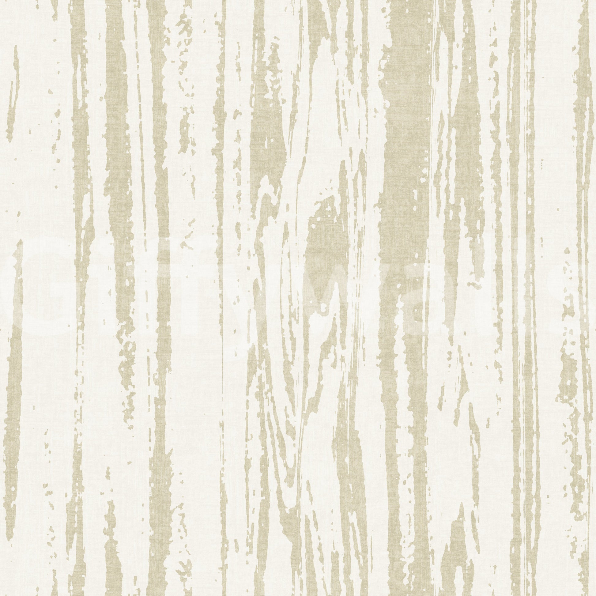 Cream and ivory abstract woodgrain wallpaper showing vertical pattern.