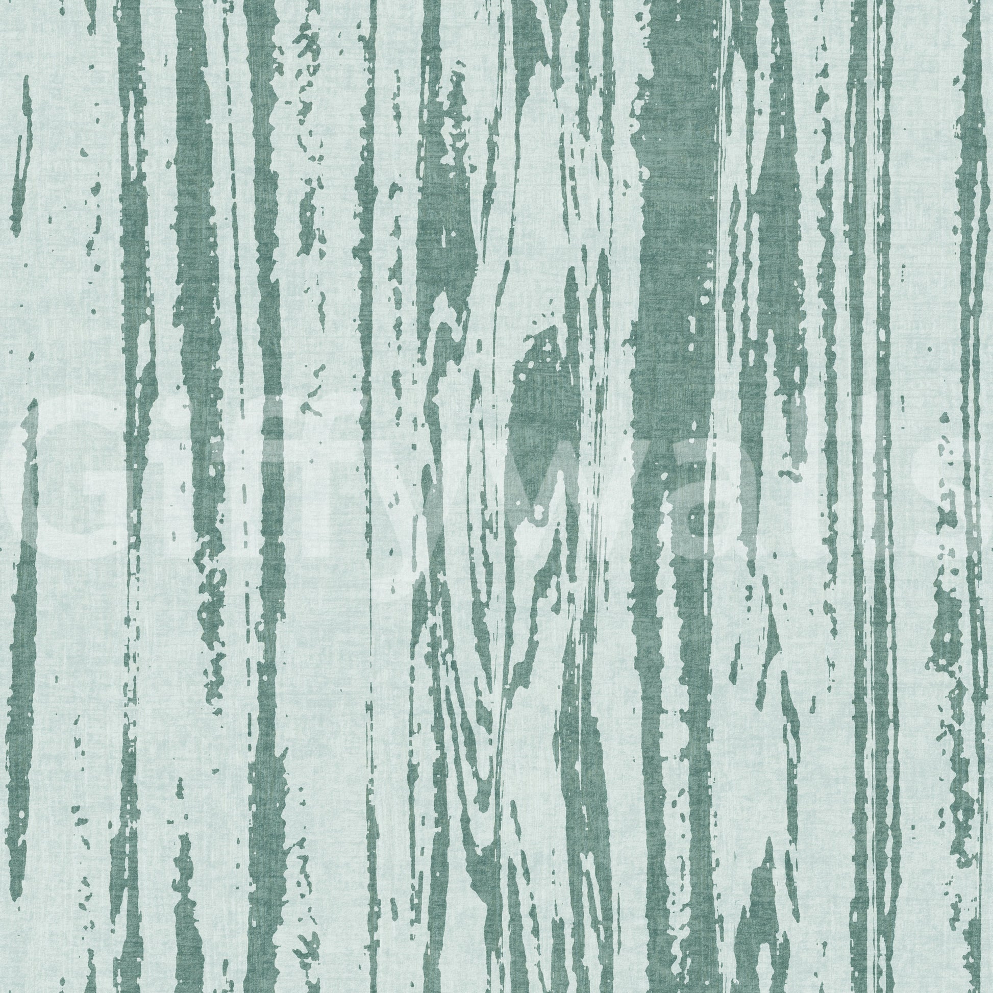 Muted blue abstract woodgrain wallpaper with organic vertical lines. 