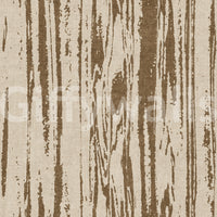 Modern textured wallpaper showing neutral brown wood-grain pattern.