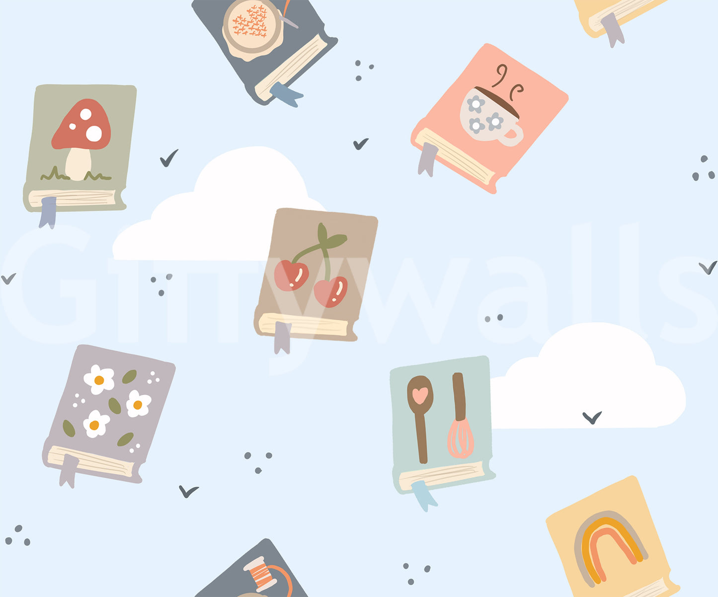 Book Lovers Dreams Wallpaper⁠