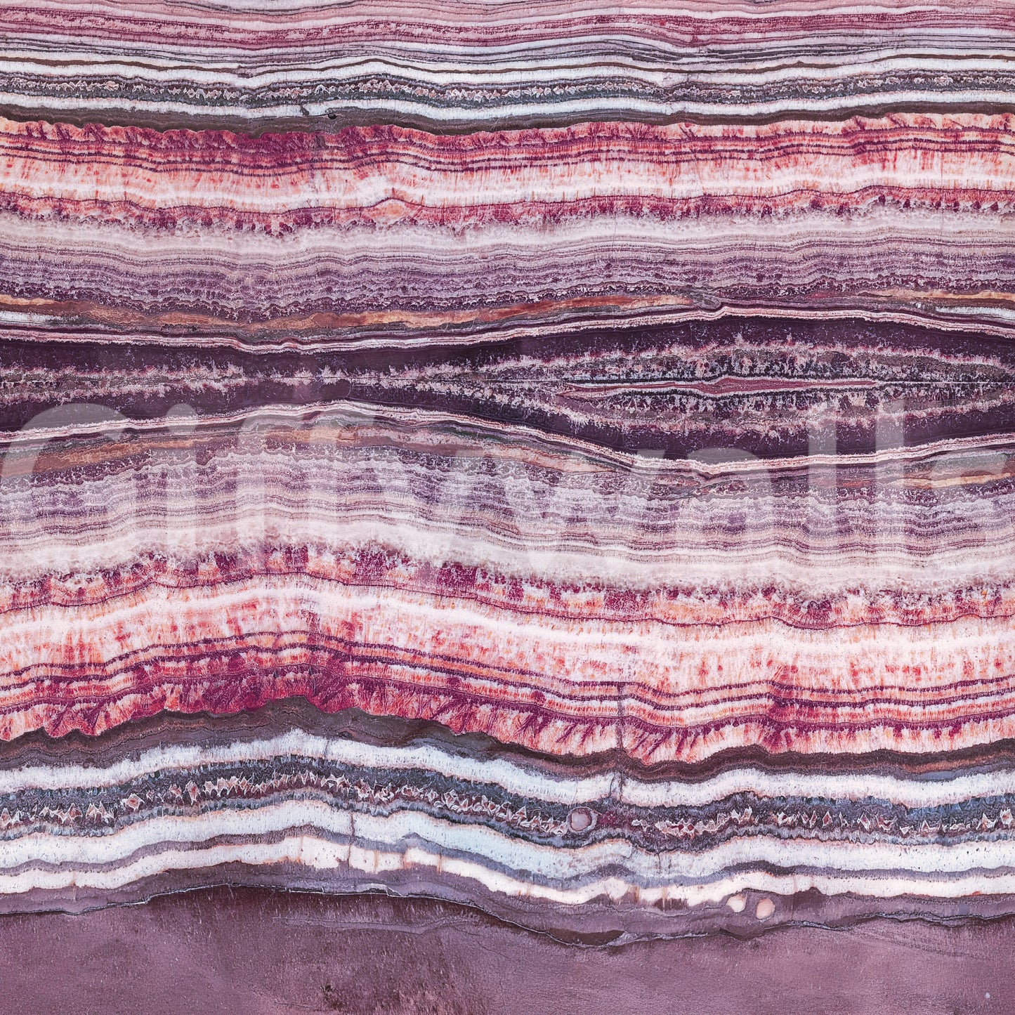 Crimson & Amethyst Strata Wall Mural