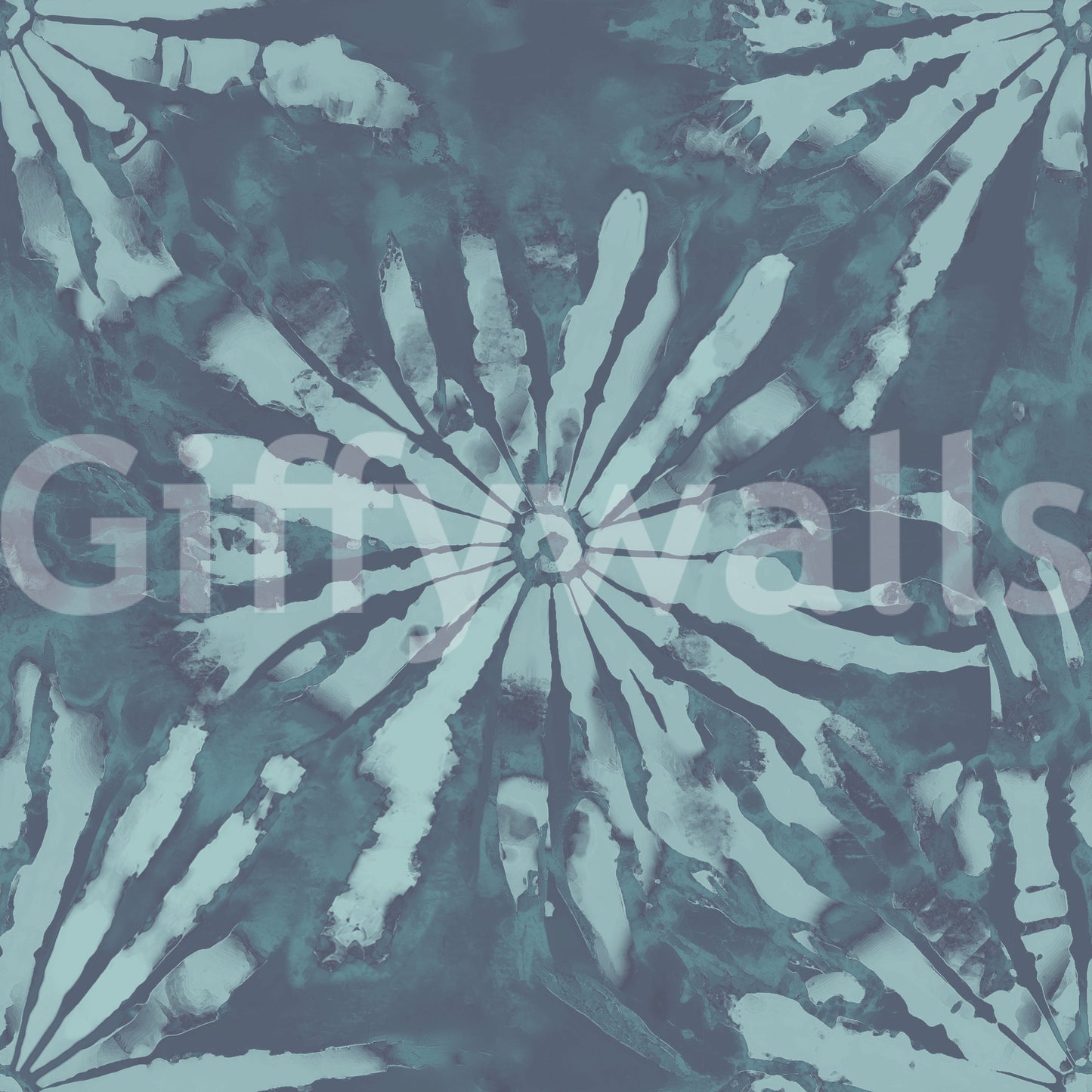 Subaqueous Burst Wall Mural