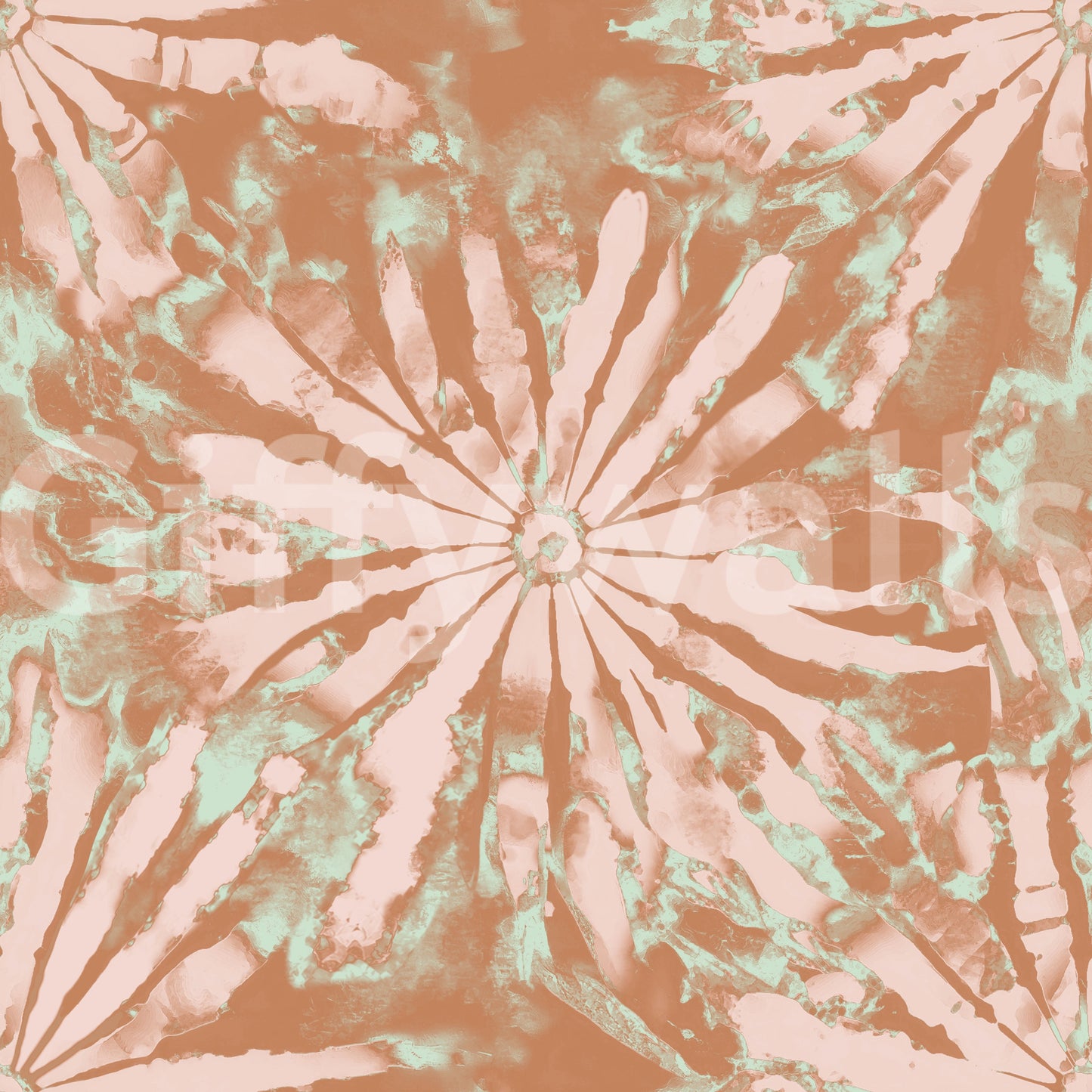Terra Bloom Radiance Wall Mural