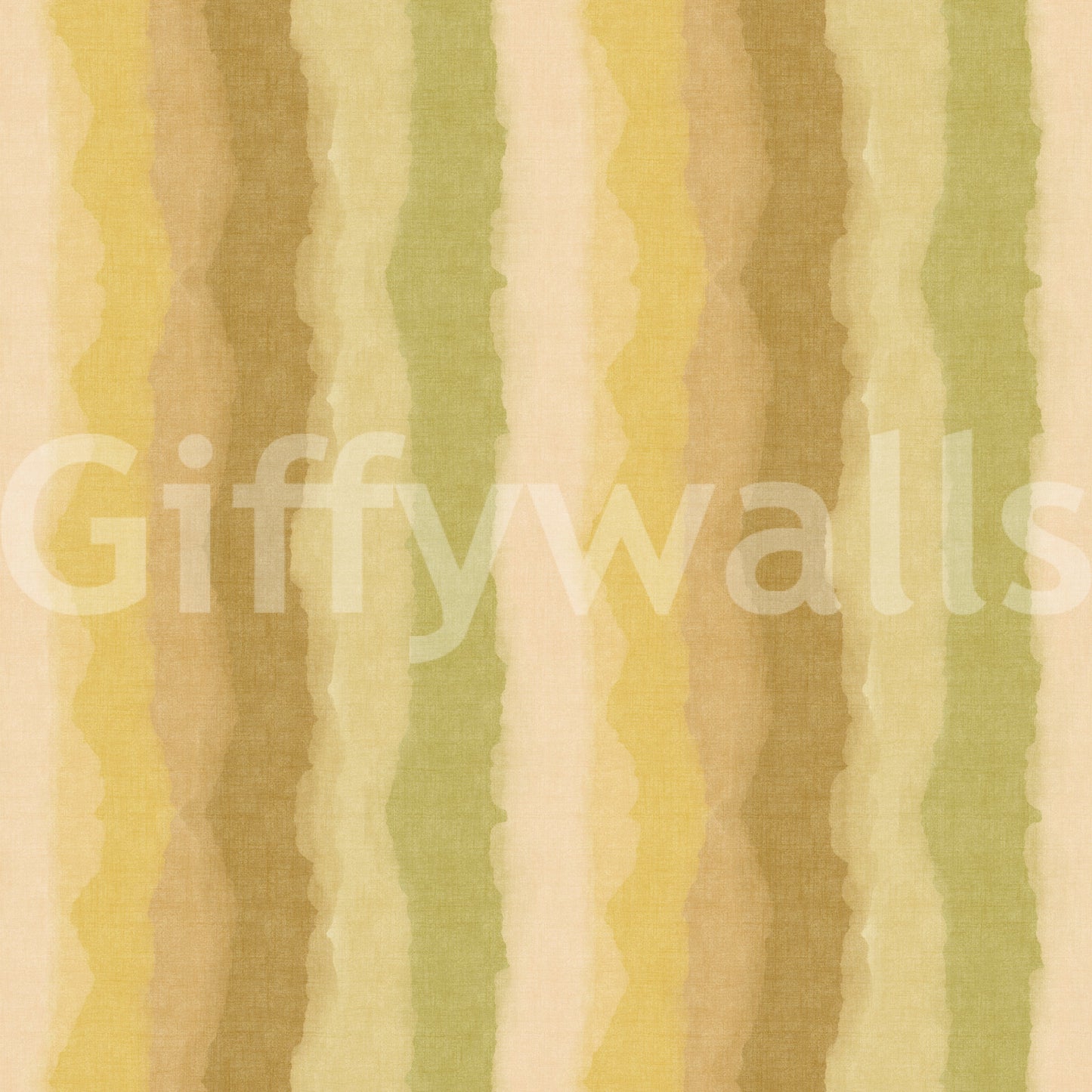 Relax Greenery Painted Stripes Wallpaper⁠