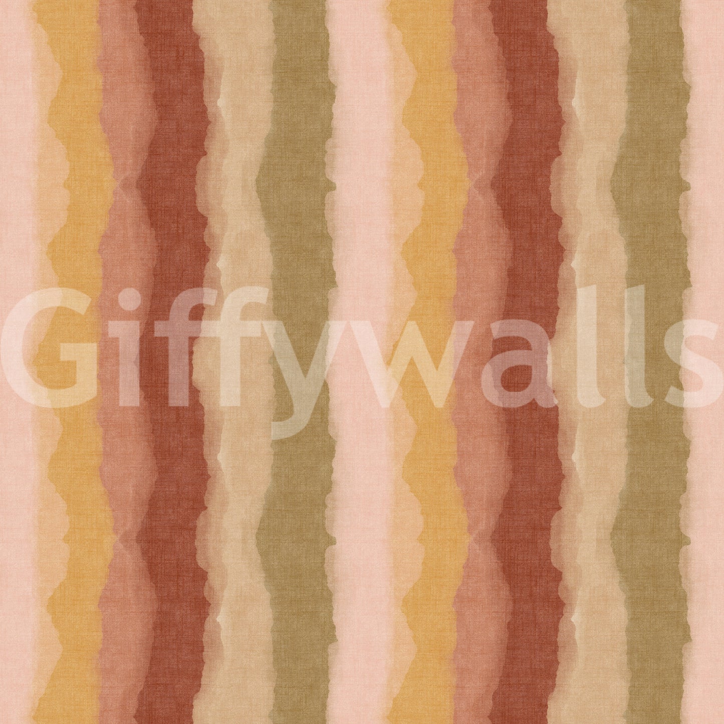 Relax Sunset Painted Stripes Wallpaper⁠