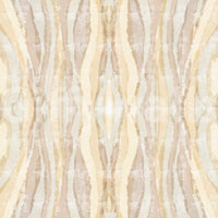 Earthen rhythm shibori stripes wallpaper in gold taupe and cream., GD10531