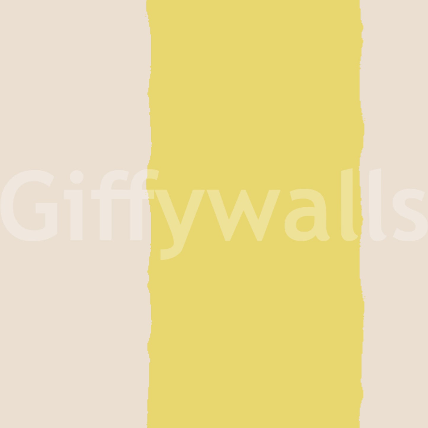 Butter Yellow Stripe Wallpaper Grandmillennial Wallpaper⁠
