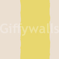 Butter Yellow Stripe Wallpaper Grandmillennial Wallpaper⁠