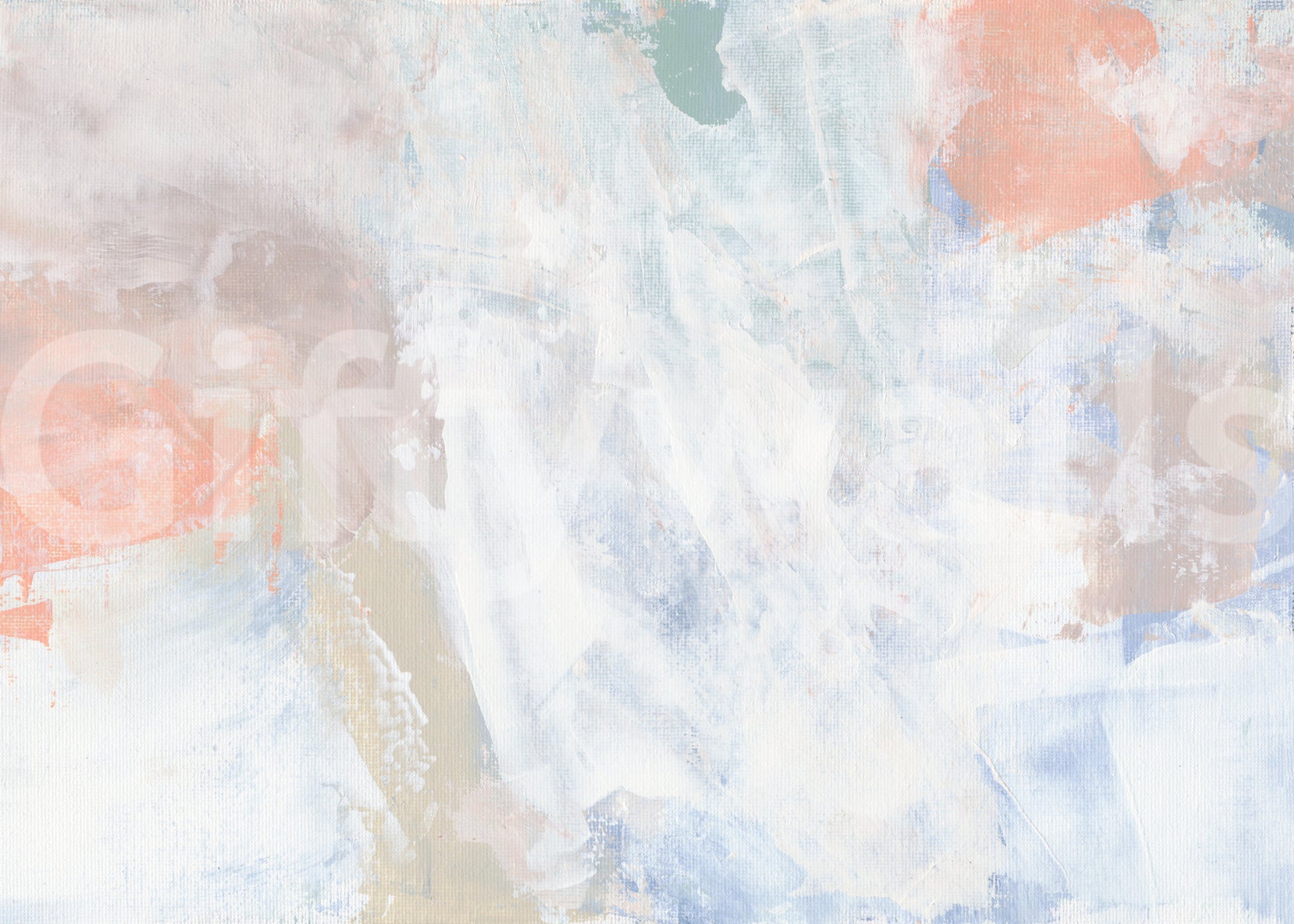 Soft Serenade Pastel Brushstrokes Wallpaper Wall Mural