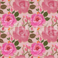 Romantic Blush Peony Botanical Wallpaper