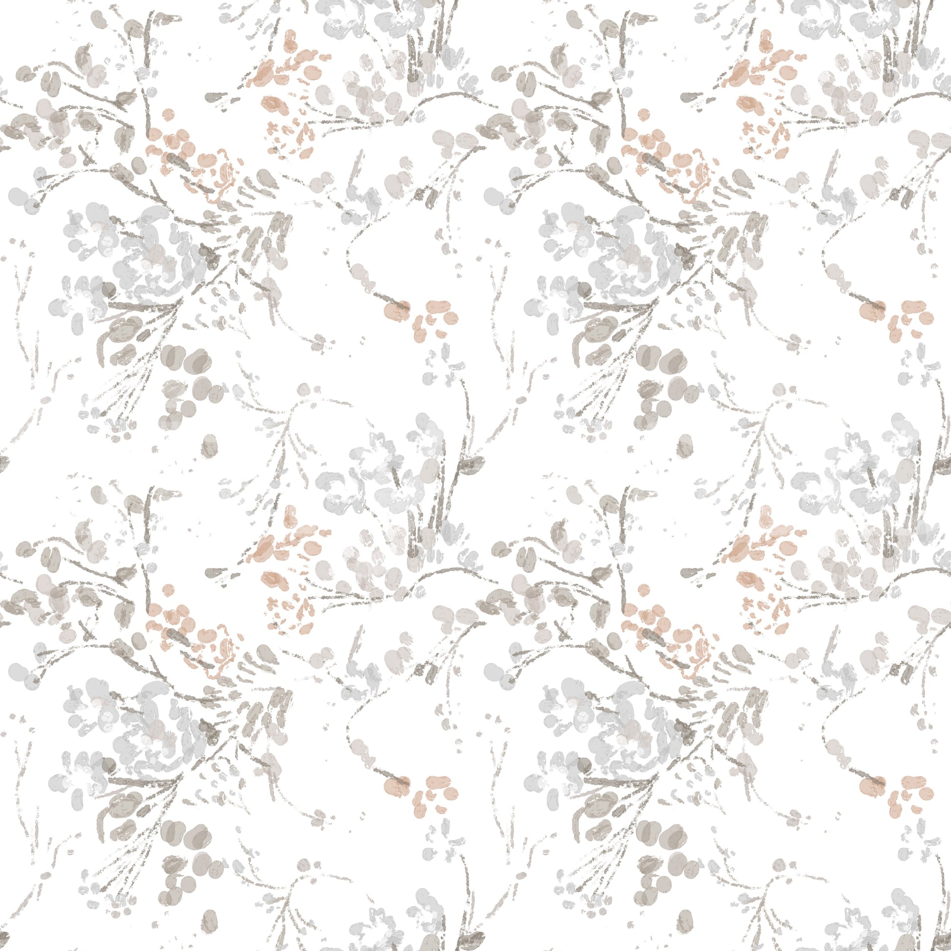 Whispering Pastel Botanicals Wallpaper Wallpaper⁠