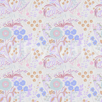 Whimsical Pastel Meadow Floral Wallpaper Wallpaper⁠