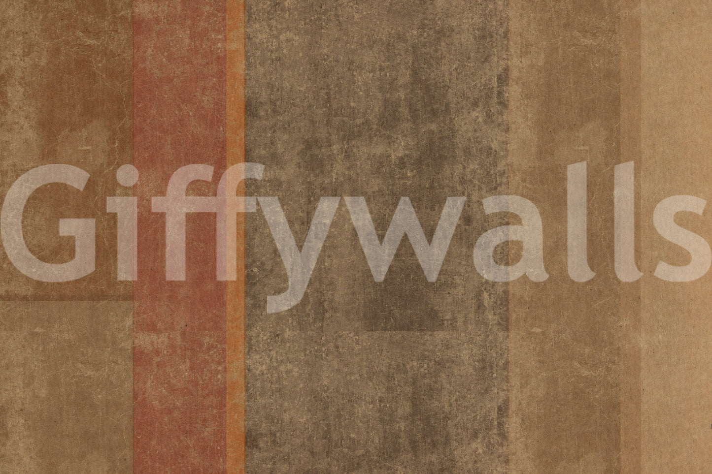 Rustic Earth Tones Color Block Wallpaper Wall Mural