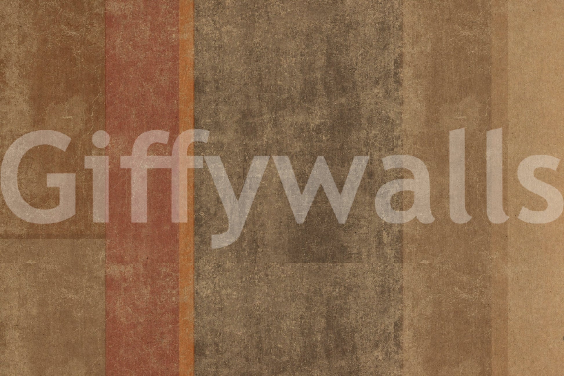 Rustic Earth Tones Color Block Wallpaper Wall Mural