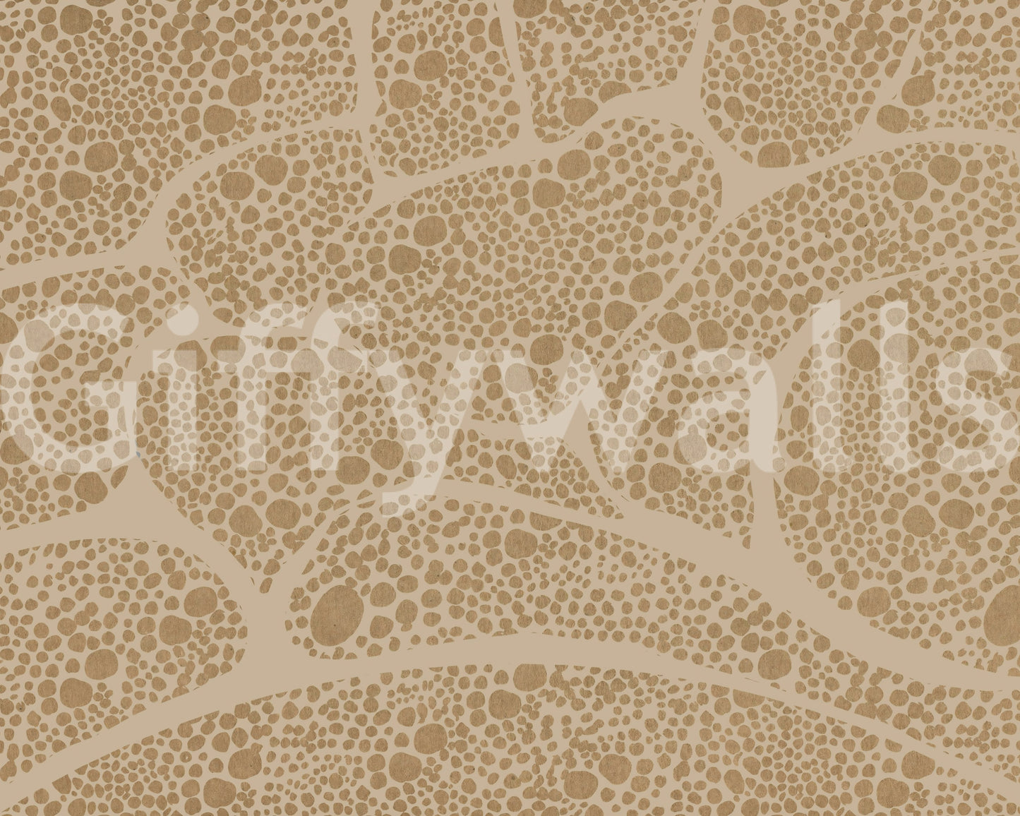 Organic Pebble Cell Textured Wall Mural