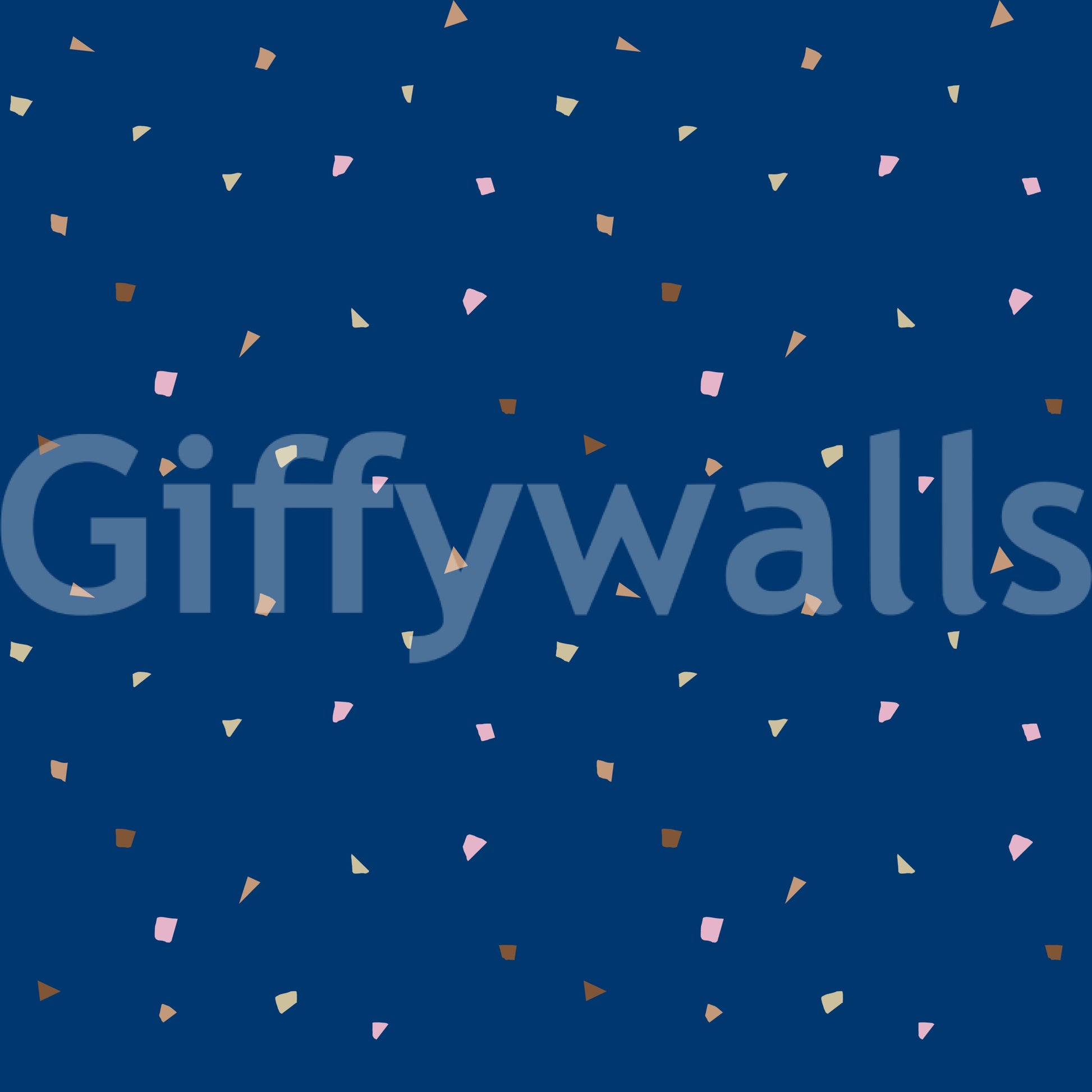 Midnight Confetti Terrazzo Wallpaper Wallpaper⁠